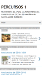 Mobile Screenshot of percursos1.blogspot.com