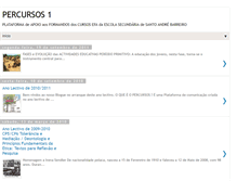 Tablet Screenshot of percursos1.blogspot.com