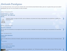 Tablet Screenshot of aboliendoparadigmas.blogspot.com