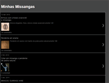 Tablet Screenshot of minhasmissangas.blogspot.com