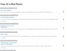 Tablet Screenshot of fearofredplanet.blogspot.com