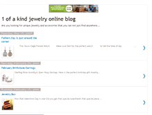 Tablet Screenshot of 1ofakindjewelryonline.blogspot.com