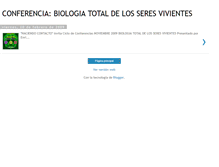 Tablet Screenshot of haciendocontacto-biologiatotal2.blogspot.com