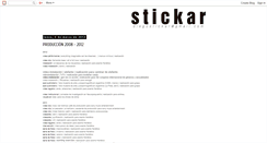 Desktop Screenshot of diegostickar.blogspot.com