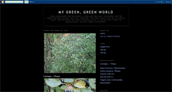 Desktop Screenshot of my-green-green-world.blogspot.com