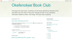 Desktop Screenshot of okebookclub.blogspot.com