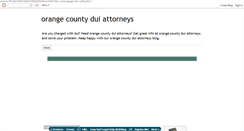 Desktop Screenshot of orangecounty-duiattorneys.blogspot.com