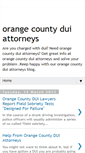 Mobile Screenshot of orangecounty-duiattorneys.blogspot.com