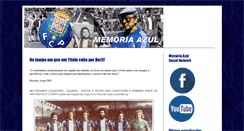 Desktop Screenshot of memoriaazul.blogspot.com