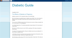 Desktop Screenshot of diabetics-guide.blogspot.com