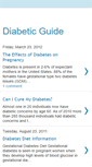 Mobile Screenshot of diabetics-guide.blogspot.com