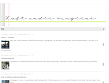 Tablet Screenshot of luftundervingerne.blogspot.com