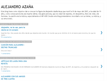 Tablet Screenshot of alex-azana.blogspot.com