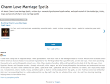 Tablet Screenshot of charmlovemarriagespells.blogspot.com