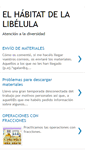 Mobile Screenshot of elhabitatdelalibelula.blogspot.com