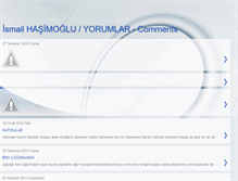 Tablet Screenshot of ismailhasimoglu.blogspot.com