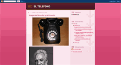 Desktop Screenshot of eltelefonillo.blogspot.com