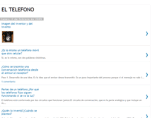 Tablet Screenshot of eltelefonillo.blogspot.com