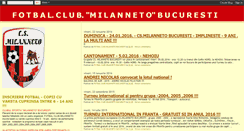 Desktop Screenshot of fotbalclubmilannetobucuresti.blogspot.com