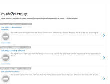 Tablet Screenshot of music2eternity.blogspot.com