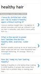 Mobile Screenshot of healthy-hair-bn.blogspot.com