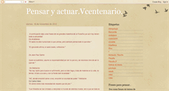 Desktop Screenshot of pensaryactuarmente-cuerpo.blogspot.com