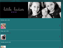 Tablet Screenshot of lilldys.blogspot.com