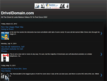 Tablet Screenshot of driveldomain.blogspot.com