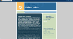 Desktop Screenshot of italianopaleta.blogspot.com