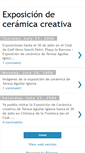 Mobile Screenshot of exposiciondeceramica.blogspot.com