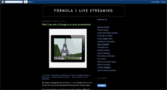 Desktop Screenshot of formula1streaming.blogspot.com