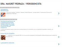 Tablet Screenshot of maigretperiodoncia.blogspot.com