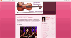 Desktop Screenshot of paulinhaviolinista.blogspot.com