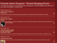 Tablet Screenshot of phoenixshoppingevents.blogspot.com