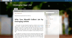 Desktop Screenshot of christopherbaerart.blogspot.com