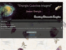 Tablet Screenshot of energiacuanticaintegral.blogspot.com