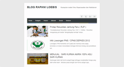Desktop Screenshot of loebis-qoa.blogspot.com