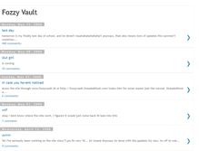 Tablet Screenshot of fozzyvault.blogspot.com