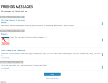 Tablet Screenshot of friendsmessages.blogspot.com