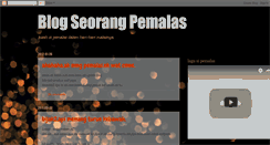 Desktop Screenshot of blogseorangpemalas.blogspot.com