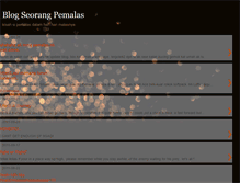 Tablet Screenshot of blogseorangpemalas.blogspot.com