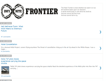 Tablet Screenshot of infinite-frontier.blogspot.com