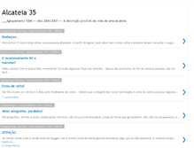 Tablet Screenshot of alcateia35.blogspot.com