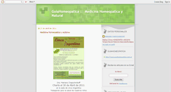 Desktop Screenshot of guiahomeopaticablog.blogspot.com