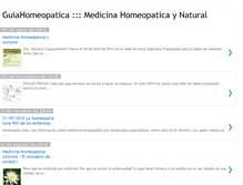 Tablet Screenshot of guiahomeopaticablog.blogspot.com