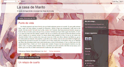 Desktop Screenshot of lacasademarito.blogspot.com