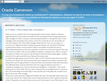 Tablet Screenshot of oraclecameroon.blogspot.com