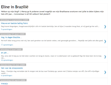 Tablet Screenshot of eline-in-brazil.blogspot.com