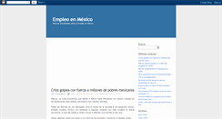 Desktop Screenshot of empleomexico.blogspot.com