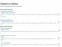 Tablet Screenshot of empleomexico.blogspot.com